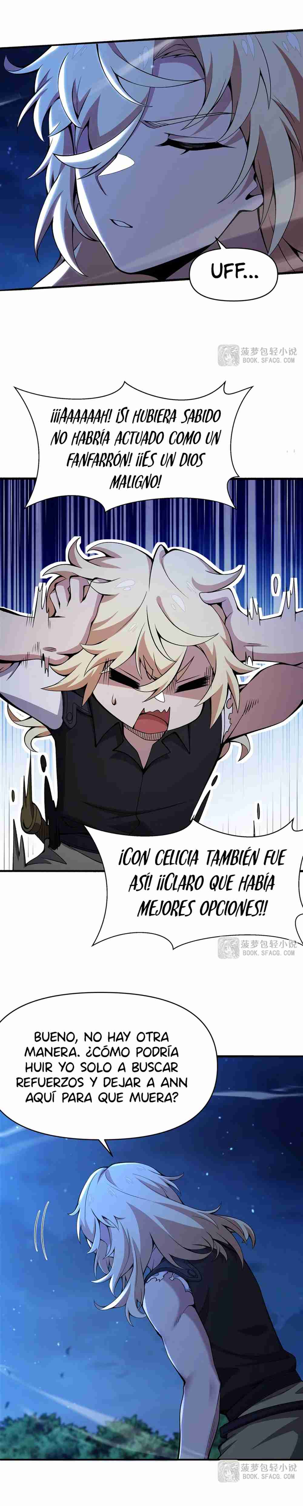 El villano rubio de la novela de la protagonista quiere ser feliz Capitulo 33 página 3