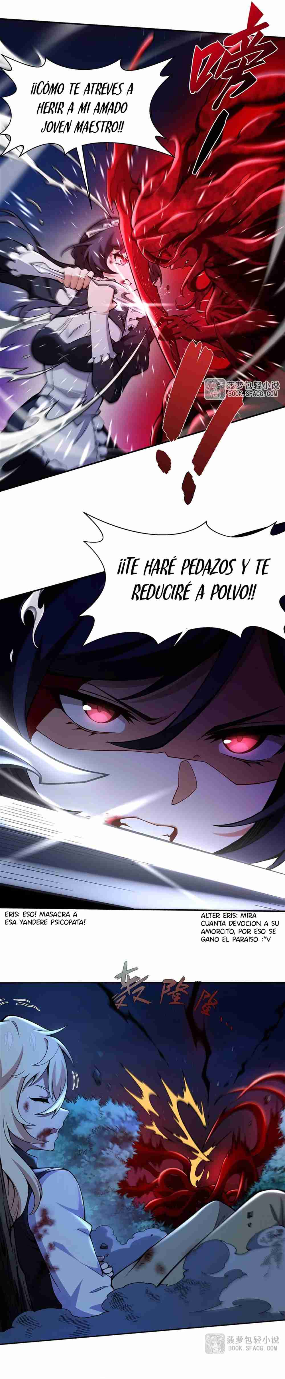 El villano rubio de la novela de la protagonista quiere ser feliz Capitulo 34 página 14