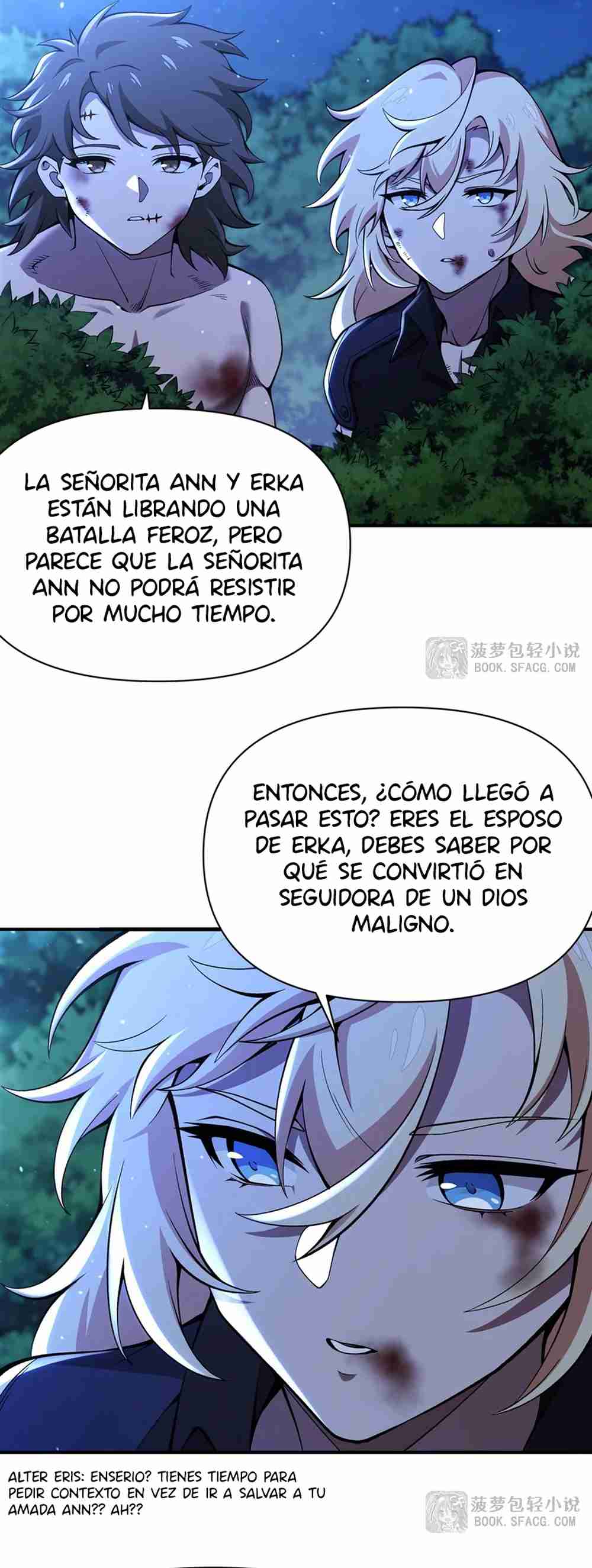 El villano rubio de la novela de la protagonista quiere ser feliz Capitulo 34 página 18