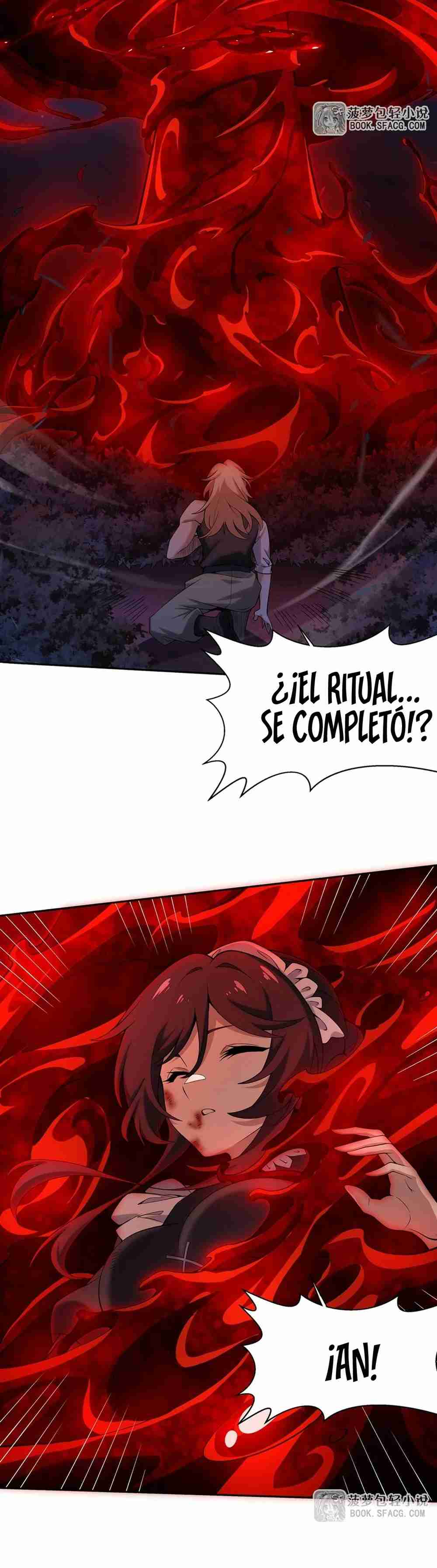 El villano rubio de la novela de la protagonista quiere ser feliz Capitulo 35 página 19