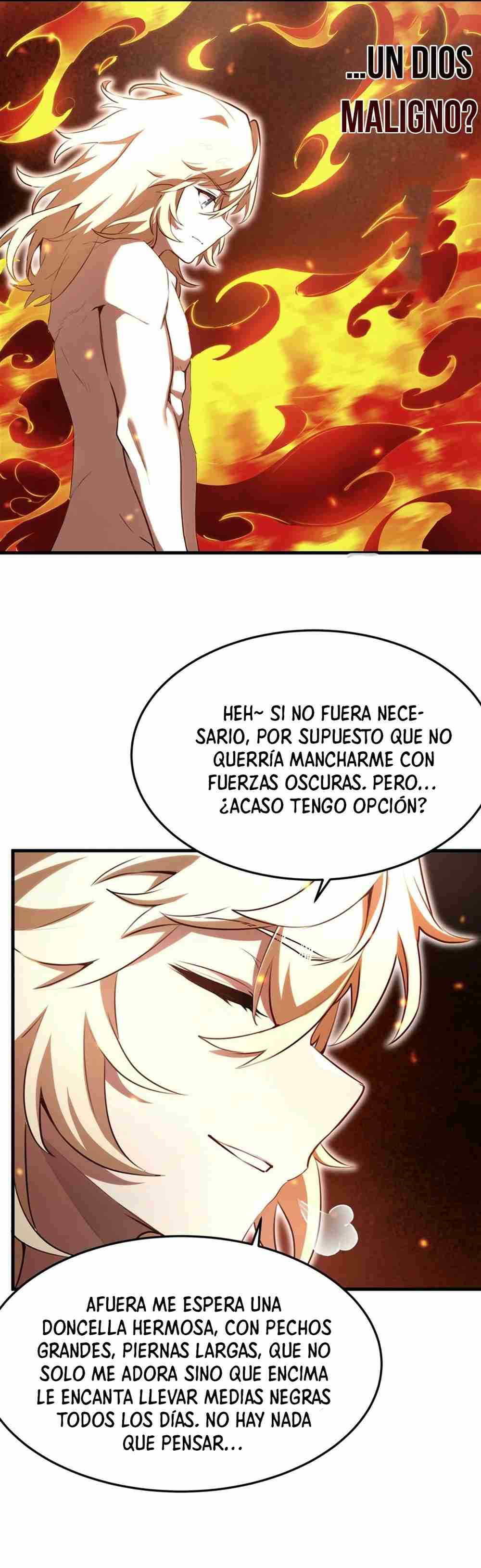 El villano rubio de la novela de la protagonista quiere ser feliz Capitulo 36 página 10