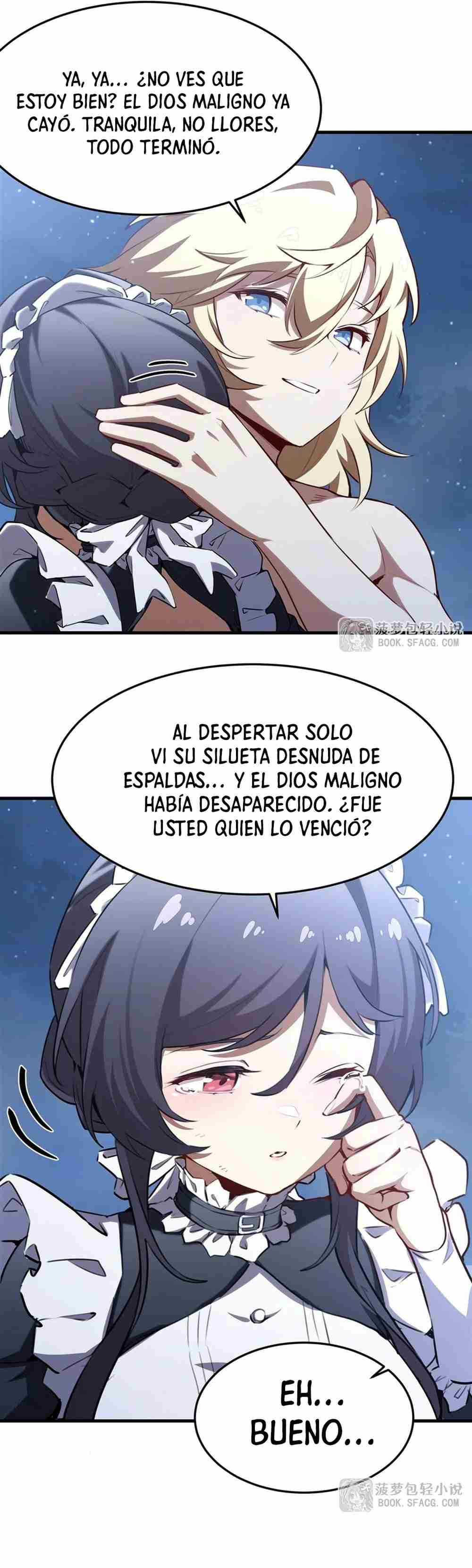 El villano rubio de la novela de la protagonista quiere ser feliz Capitulo 37 página 10