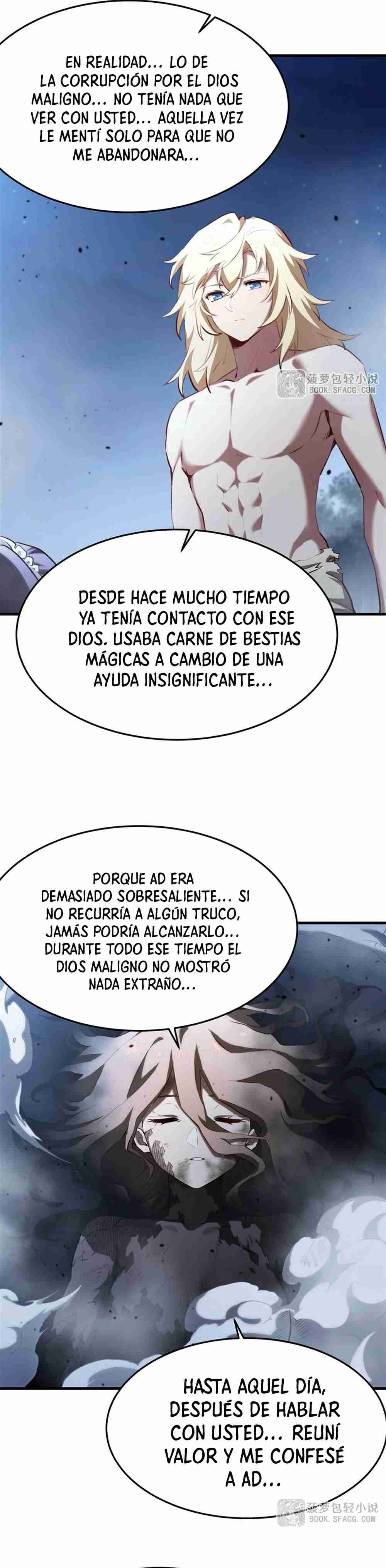 El villano rubio de la novela de la protagonista quiere ser feliz Capitulo 37 página 14