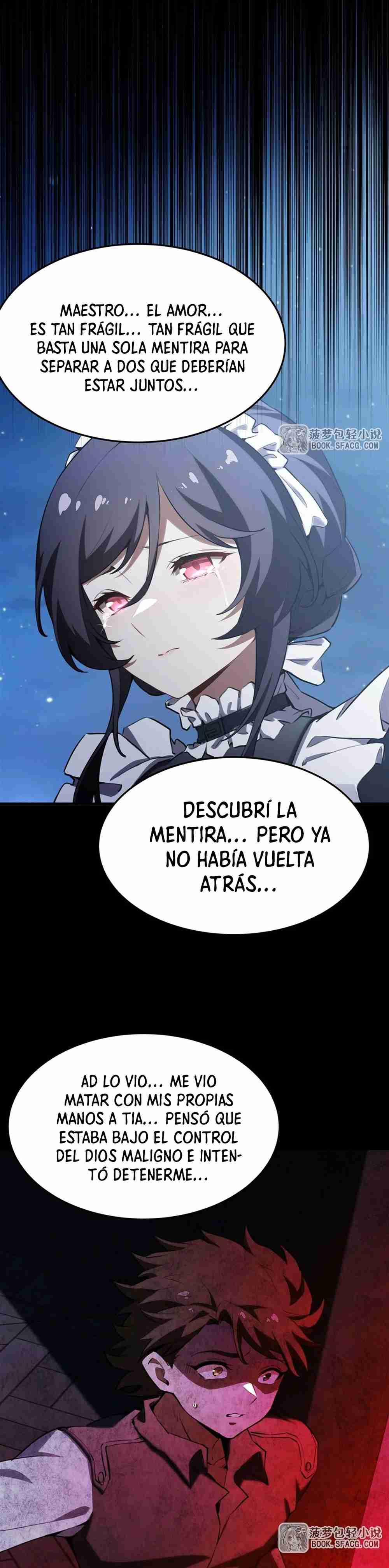 El villano rubio de la novela de la protagonista quiere ser feliz Capitulo 37 página 19