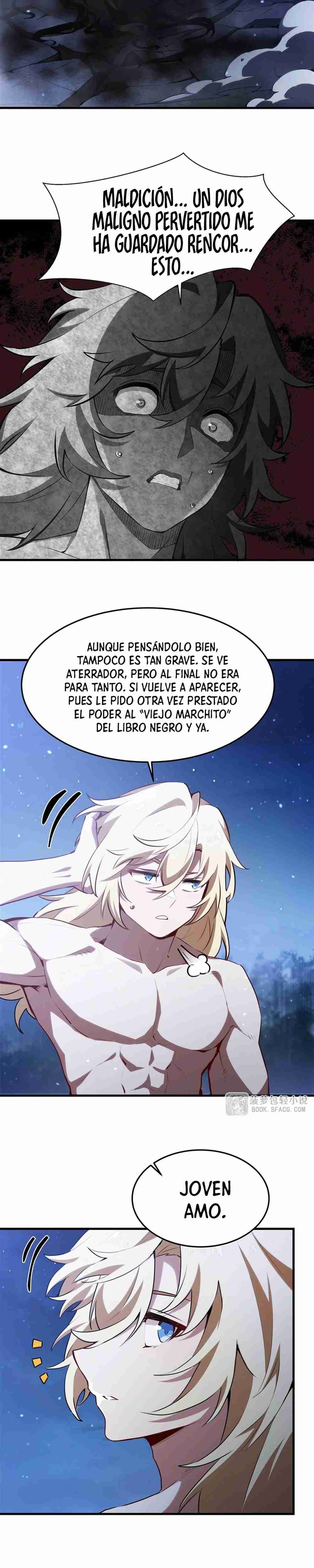 El villano rubio de la novela de la protagonista quiere ser feliz Capitulo 37 página 8