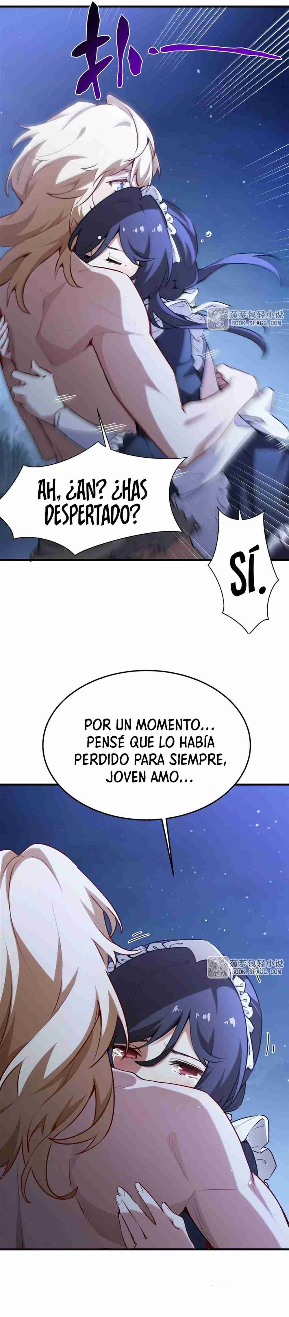 El villano rubio de la novela de la protagonista quiere ser feliz Capitulo 37 página 9