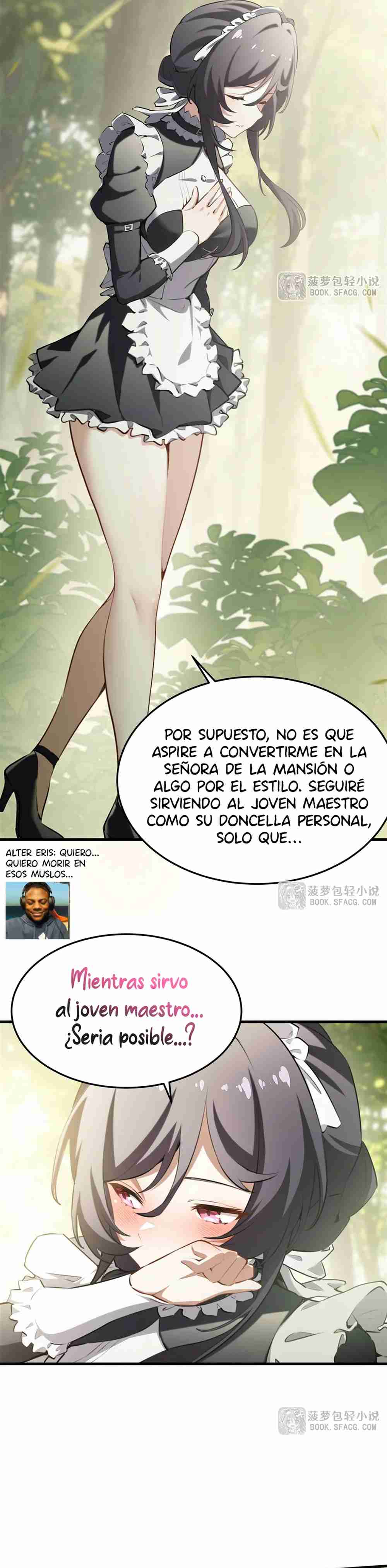 El villano rubio de la novela de la protagonista quiere ser feliz Capitulo 38 página 11