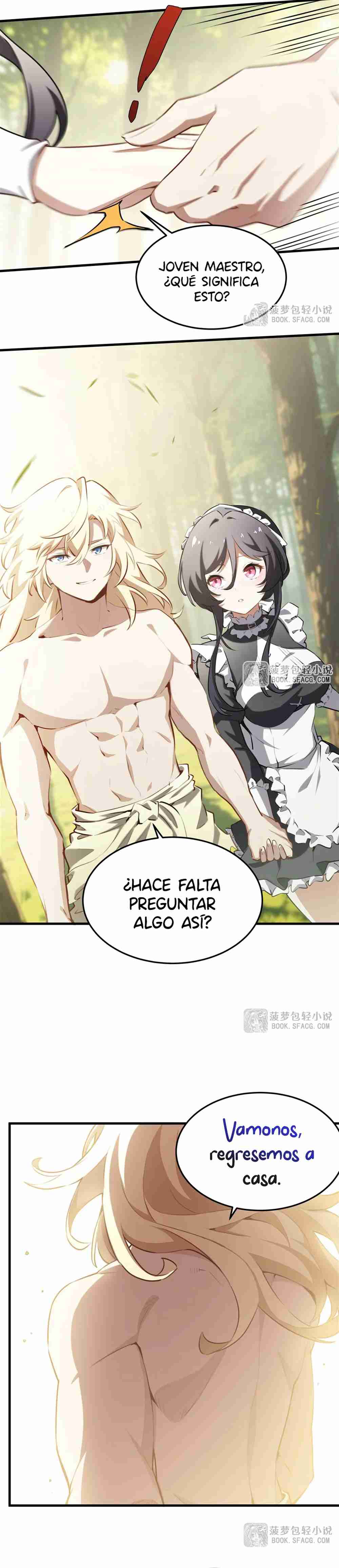 El villano rubio de la novela de la protagonista quiere ser feliz Capitulo 38 página 12