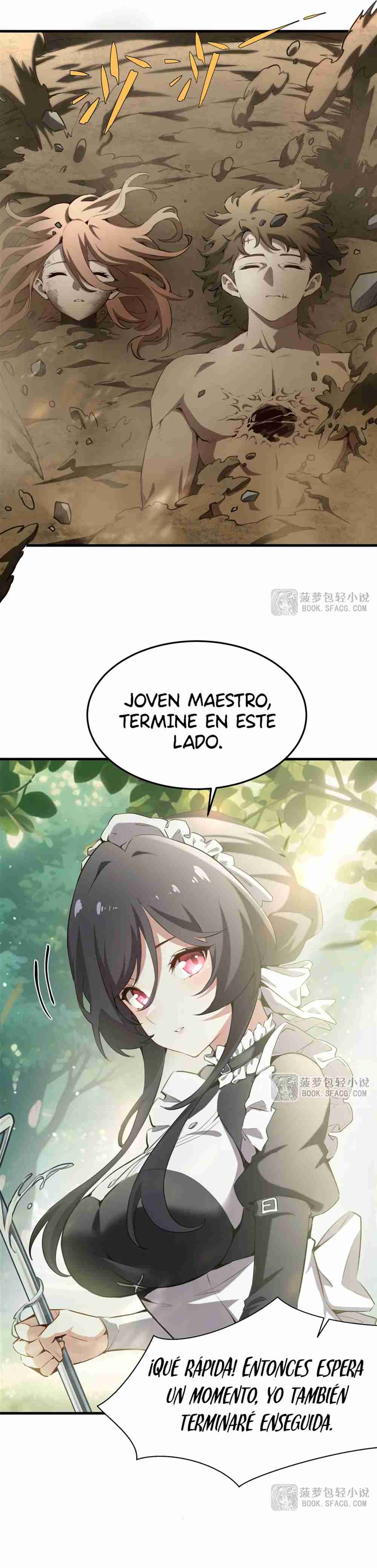 El villano rubio de la novela de la protagonista quiere ser feliz Capitulo 38 página 2