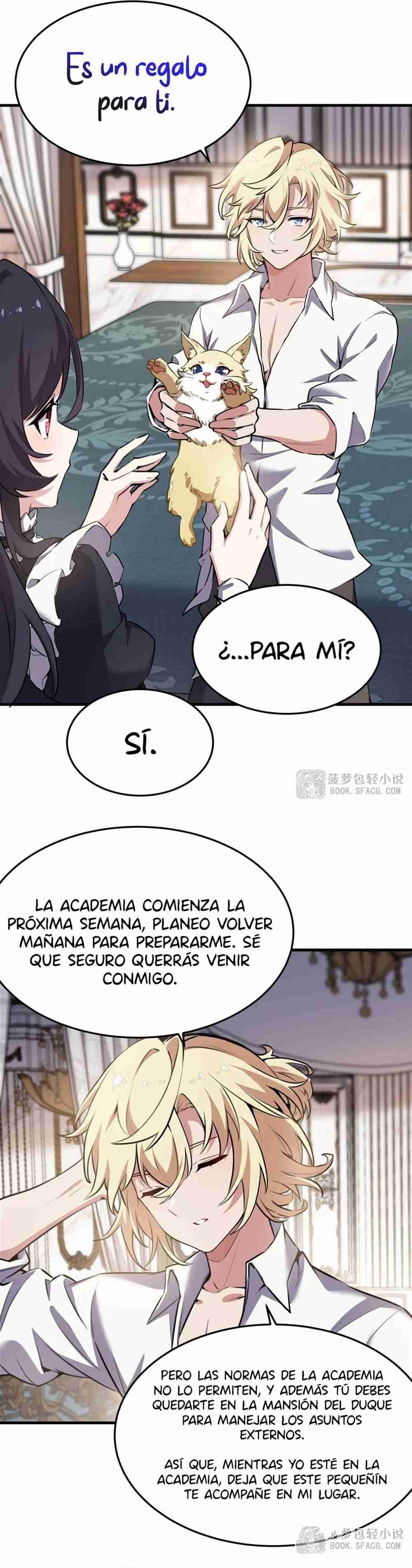 El villano rubio de la novela de la protagonista quiere ser feliz Capitulo 39 página 11