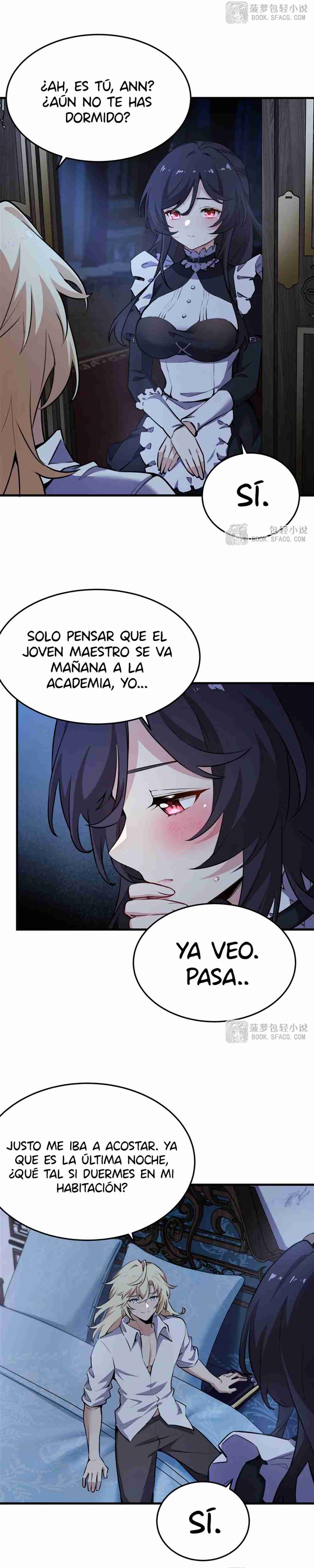 El villano rubio de la novela de la protagonista quiere ser feliz Capitulo 39 página 14