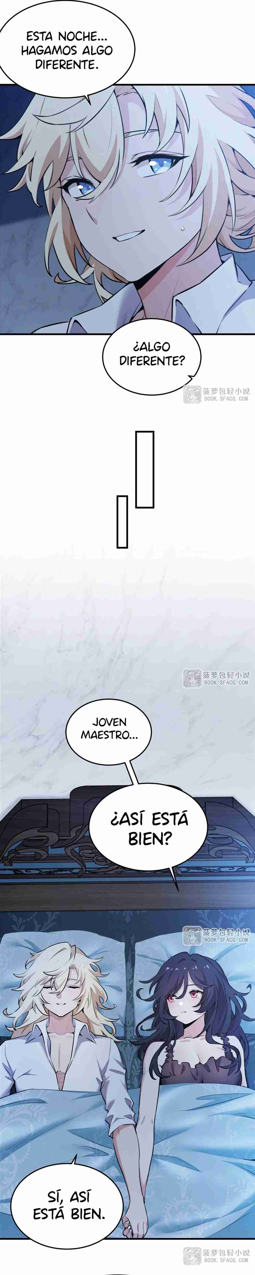 El villano rubio de la novela de la protagonista quiere ser feliz Capitulo 39 página 16
