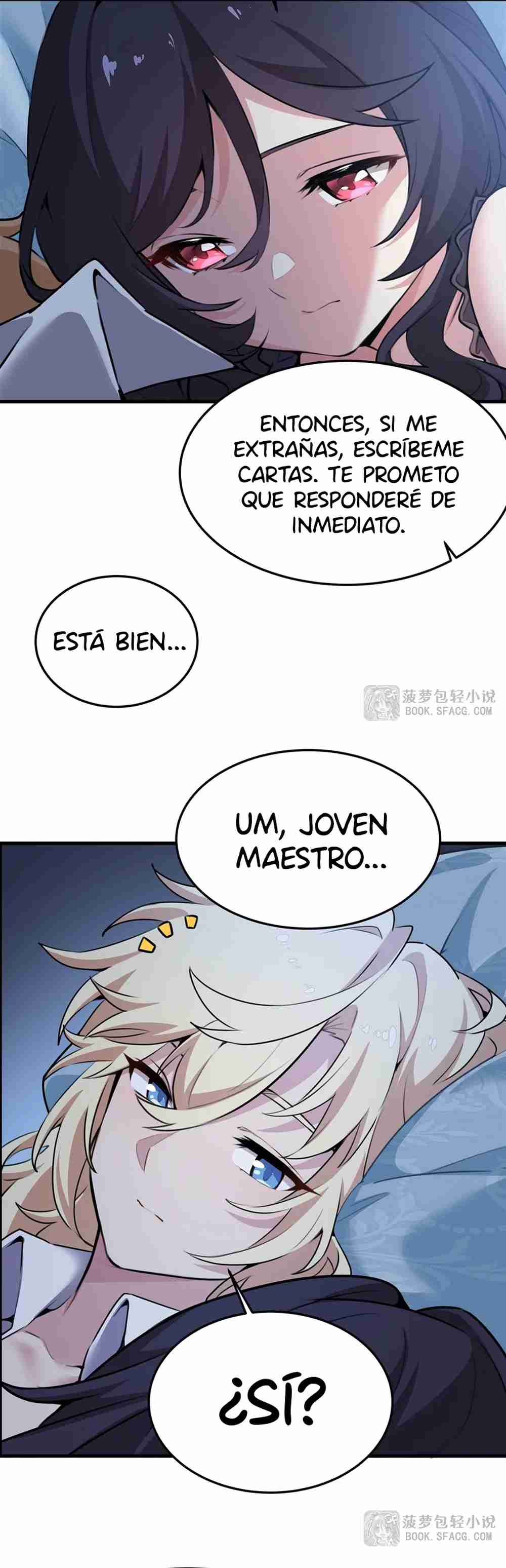 El villano rubio de la novela de la protagonista quiere ser feliz Capitulo 39 página 18