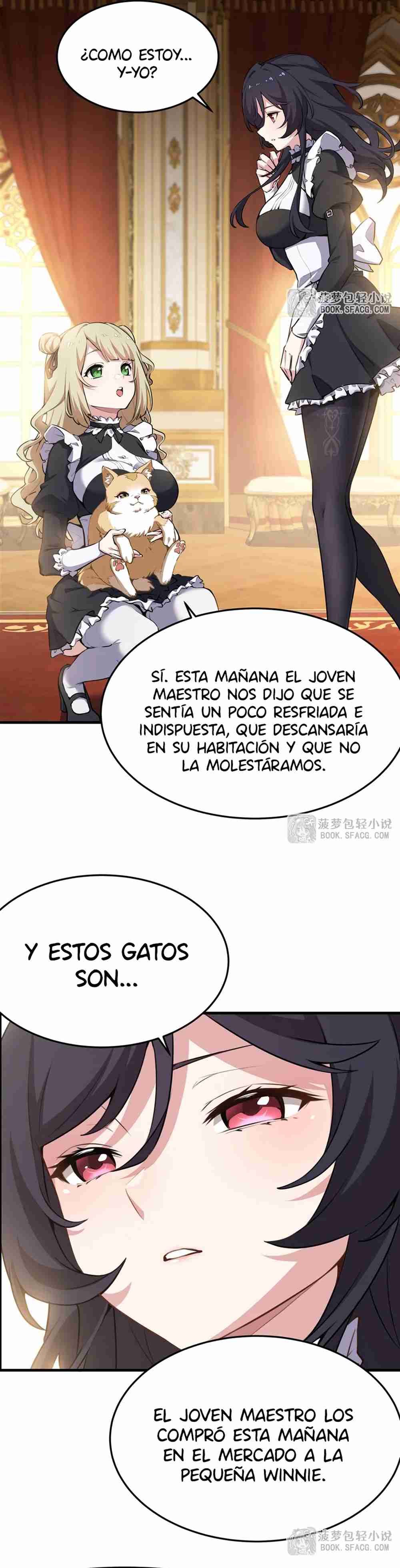El villano rubio de la novela de la protagonista quiere ser feliz Capitulo 39 página 5