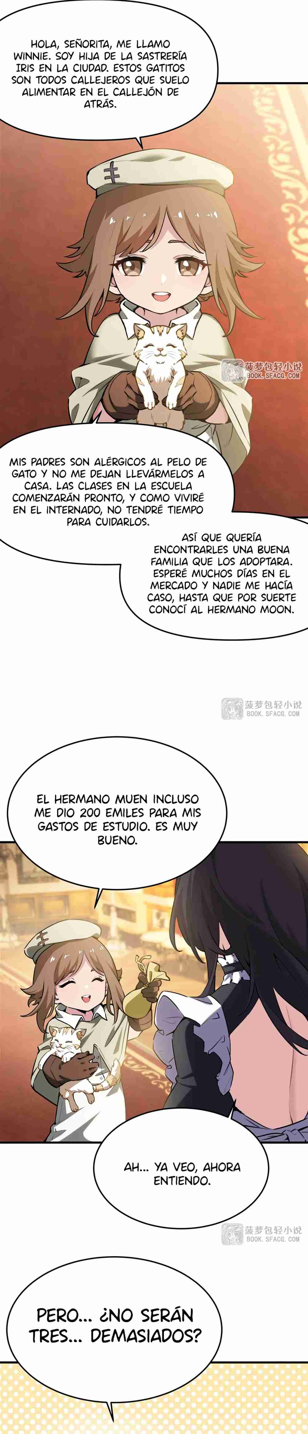 El villano rubio de la novela de la protagonista quiere ser feliz Capitulo 39 página 6