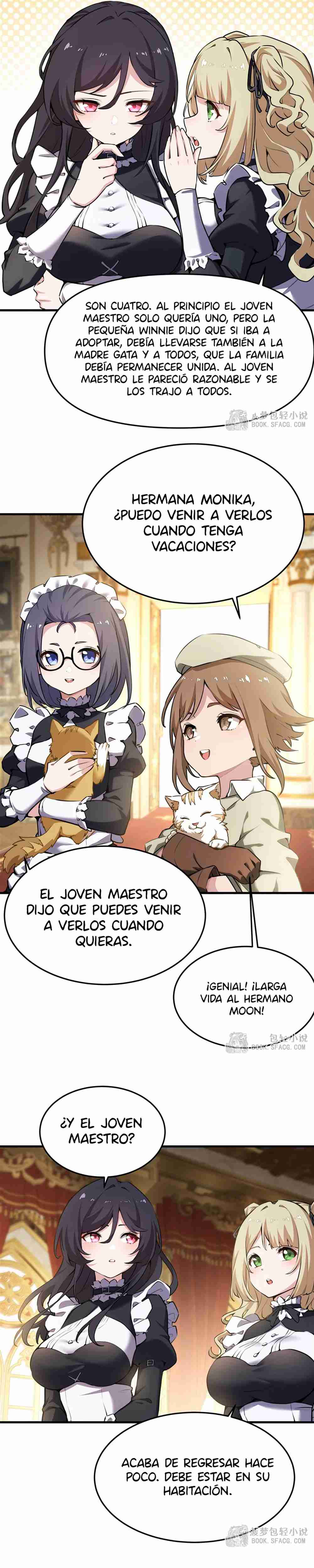 El villano rubio de la novela de la protagonista quiere ser feliz Capitulo 39 página 7