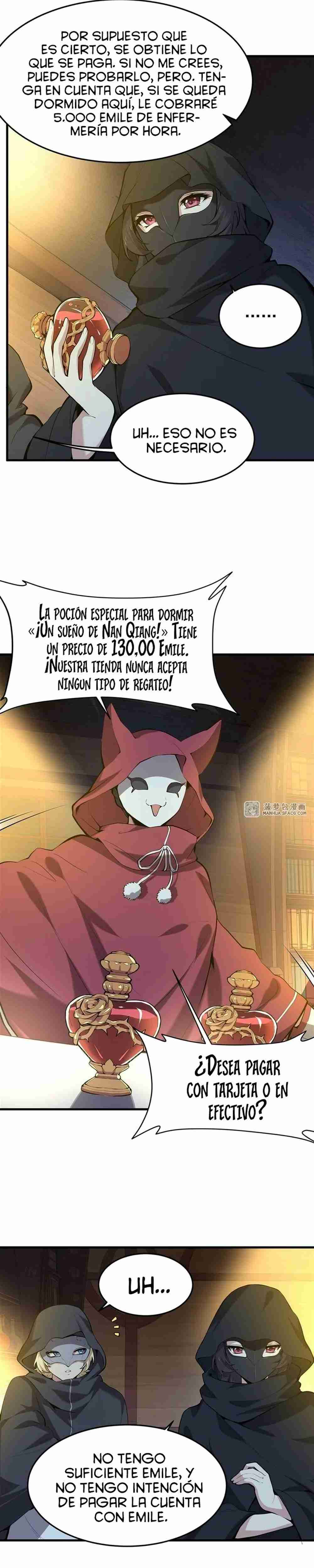 El villano rubio de la novela de la protagonista quiere ser feliz Capitulo 4 página 6