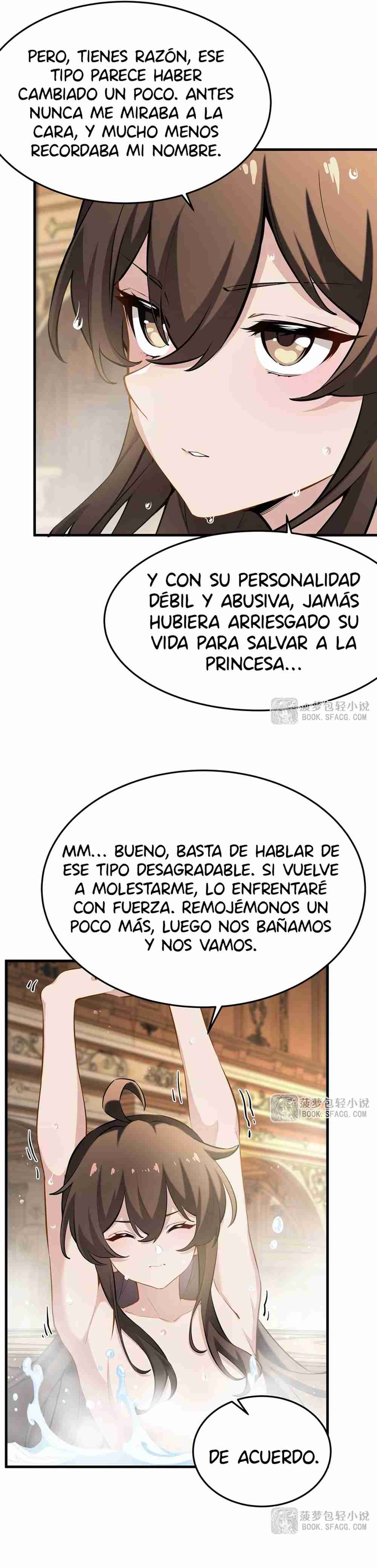 El villano rubio de la novela de la protagonista quiere ser feliz Capitulo 40 página 11