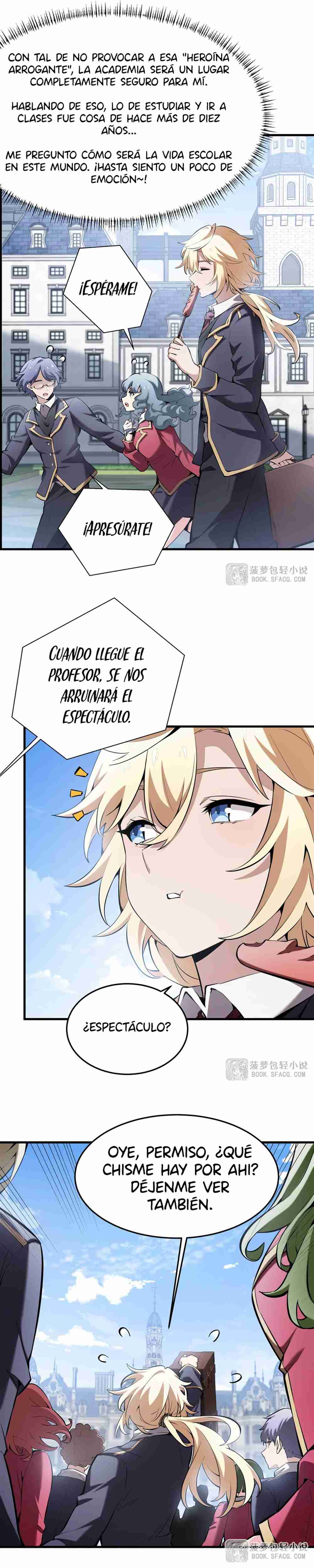 El villano rubio de la novela de la protagonista quiere ser feliz Capitulo 40 página 14
