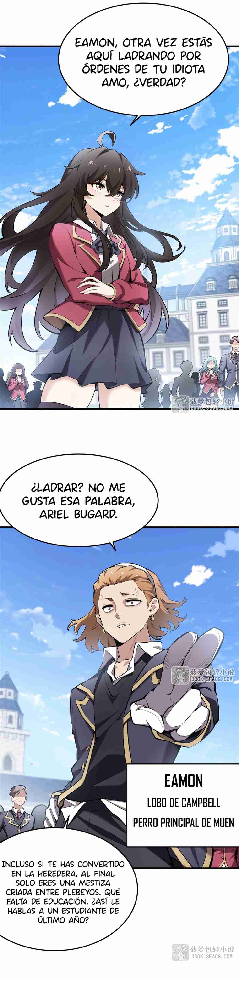 El villano rubio de la novela de la protagonista quiere ser feliz Capitulo 40 página 15