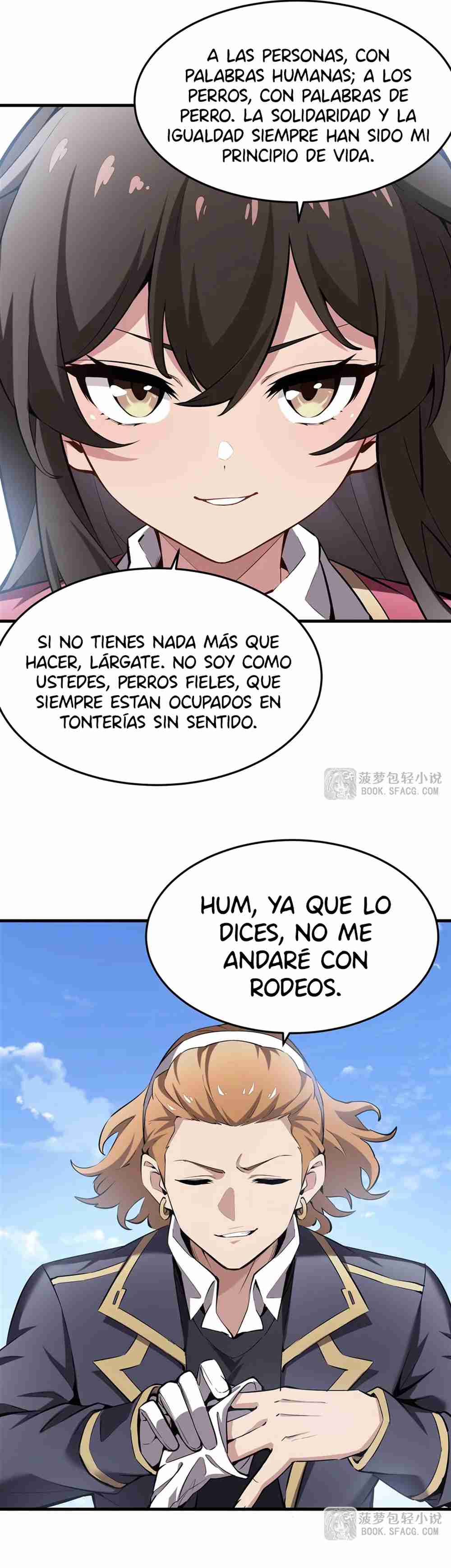 El villano rubio de la novela de la protagonista quiere ser feliz Capitulo 40 página 16