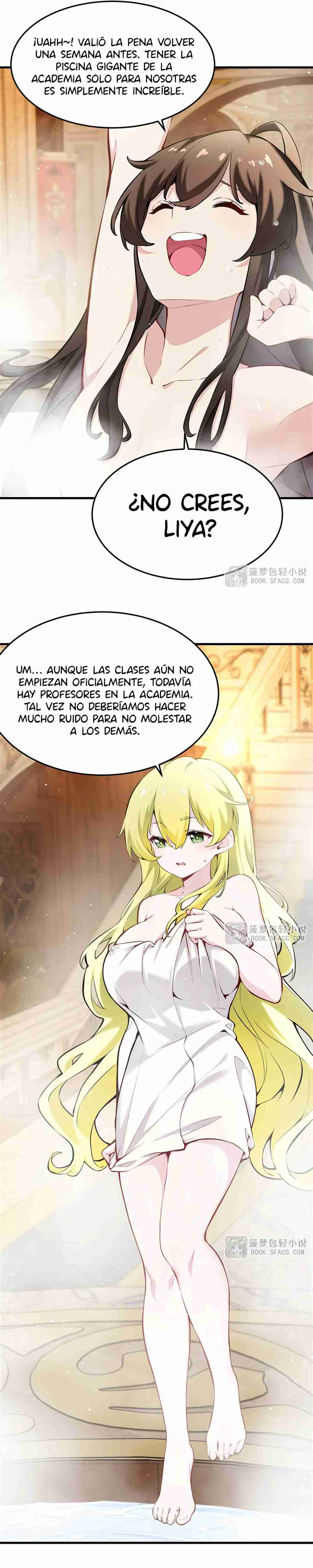 El villano rubio de la novela de la protagonista quiere ser feliz Capitulo 40 página 4