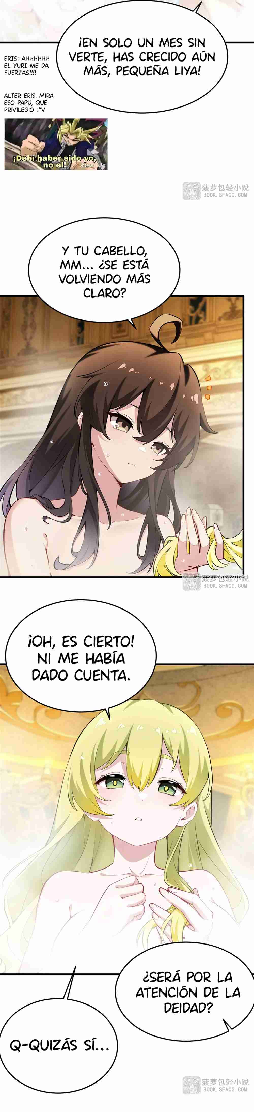 El villano rubio de la novela de la protagonista quiere ser feliz Capitulo 40 página 6