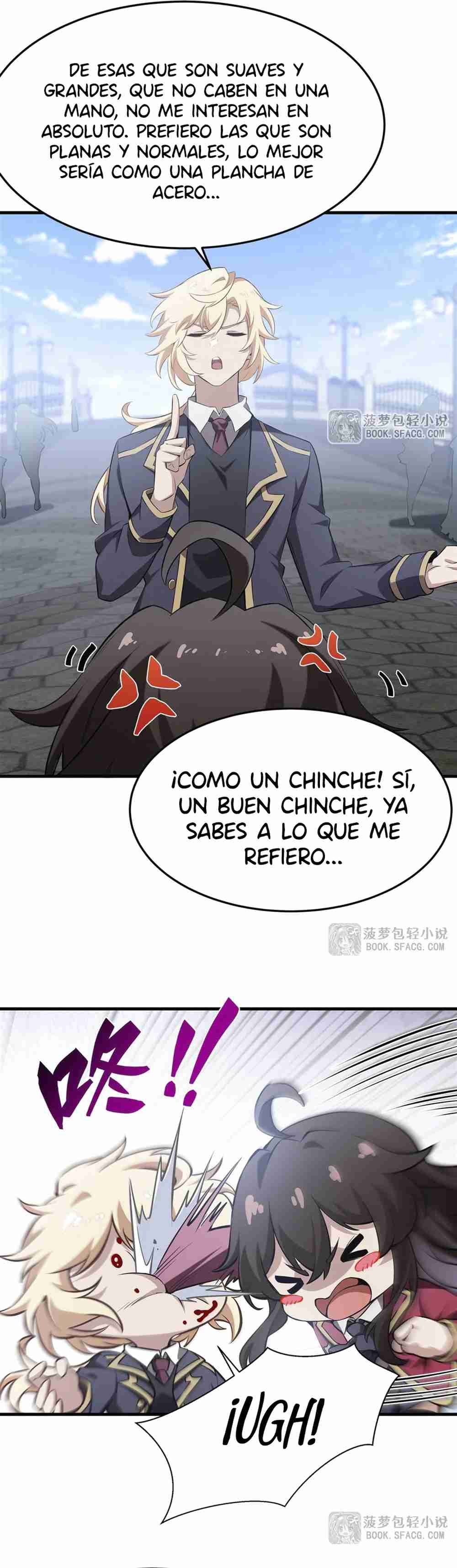 El villano rubio de la novela de la protagonista quiere ser feliz Capitulo 41 página 15