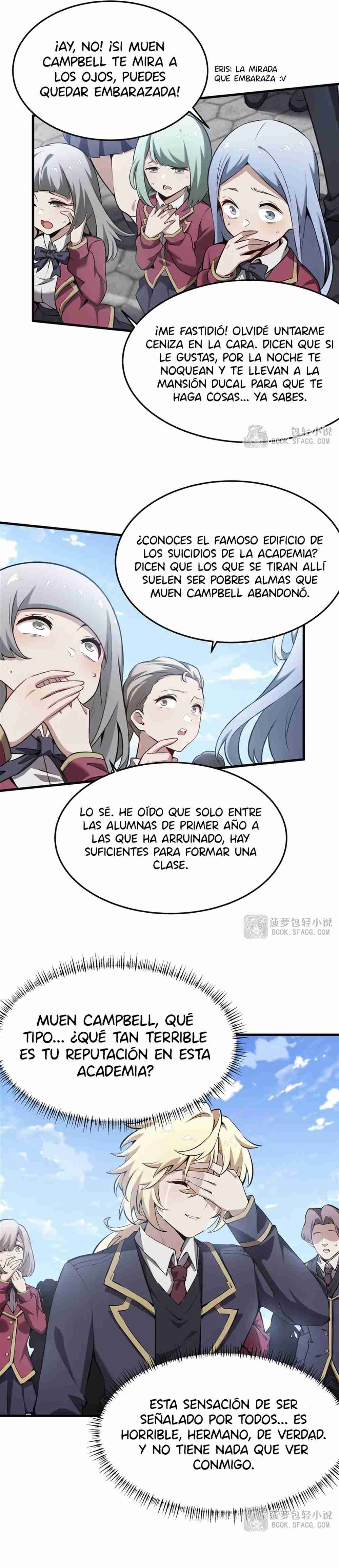 El villano rubio de la novela de la protagonista quiere ser feliz Capitulo 41 página 2