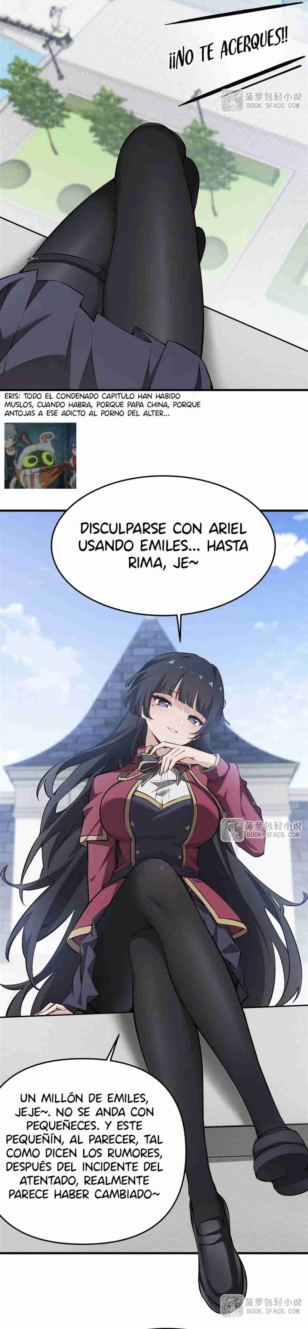 El villano rubio de la novela de la protagonista quiere ser feliz Capitulo 41 página 21