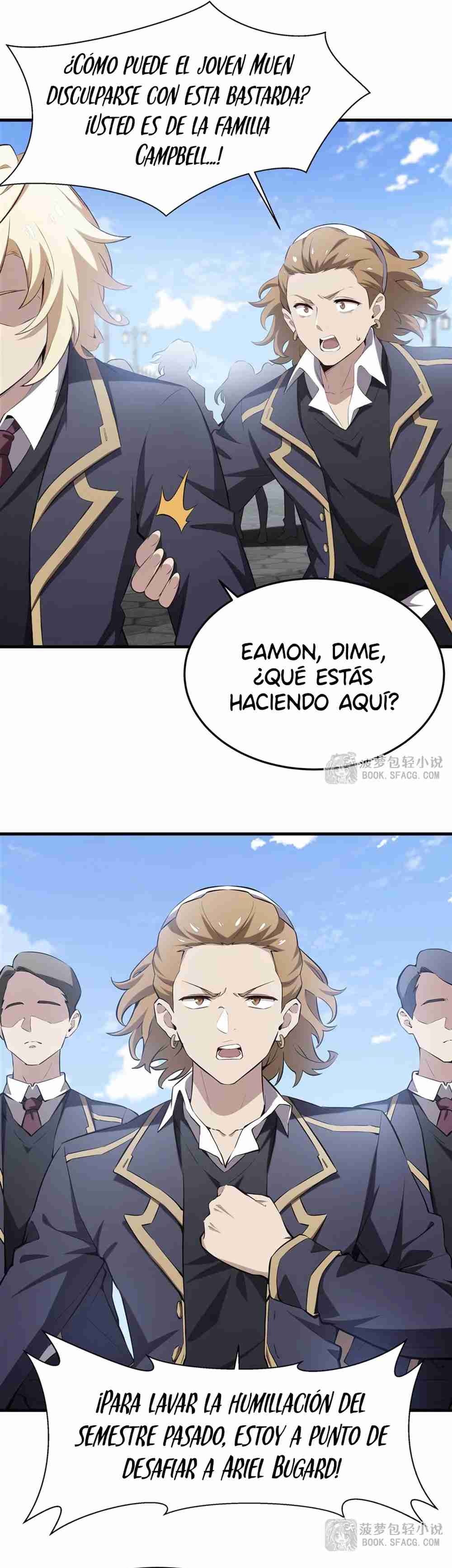 El villano rubio de la novela de la protagonista quiere ser feliz Capitulo 41 página 6