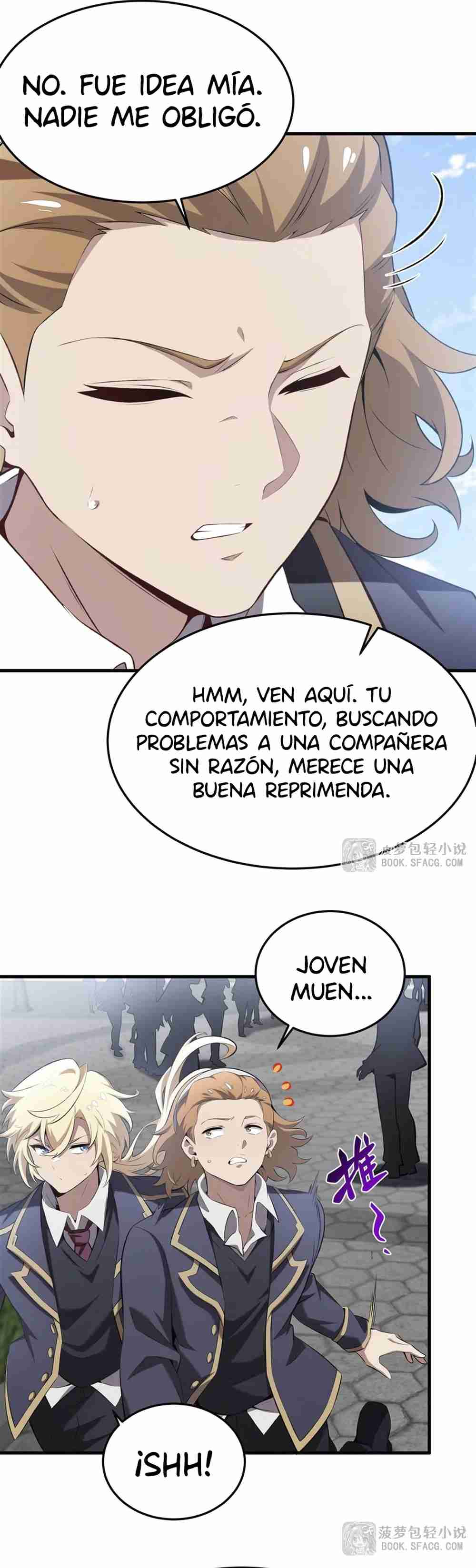 El villano rubio de la novela de la protagonista quiere ser feliz Capitulo 41 página 8