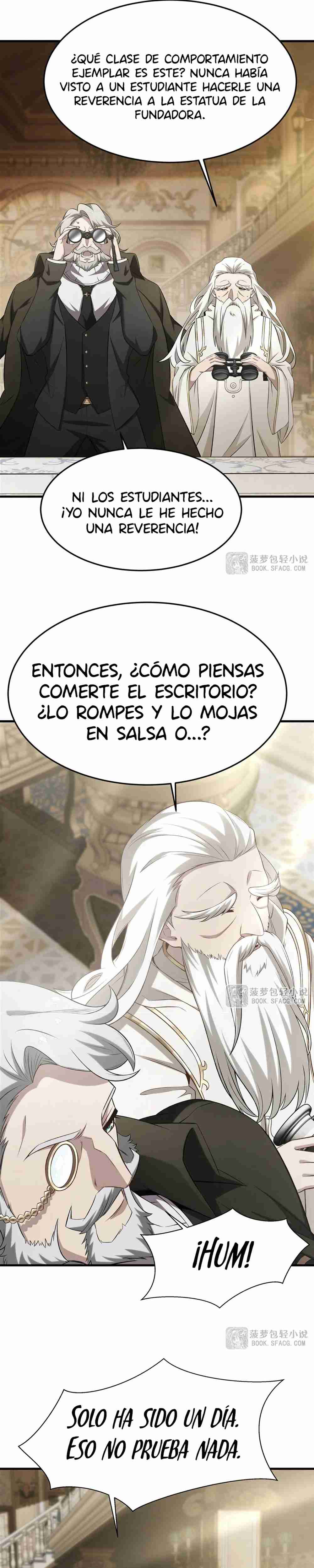 El villano rubio de la novela de la protagonista quiere ser feliz Capitulo 42 página 10
