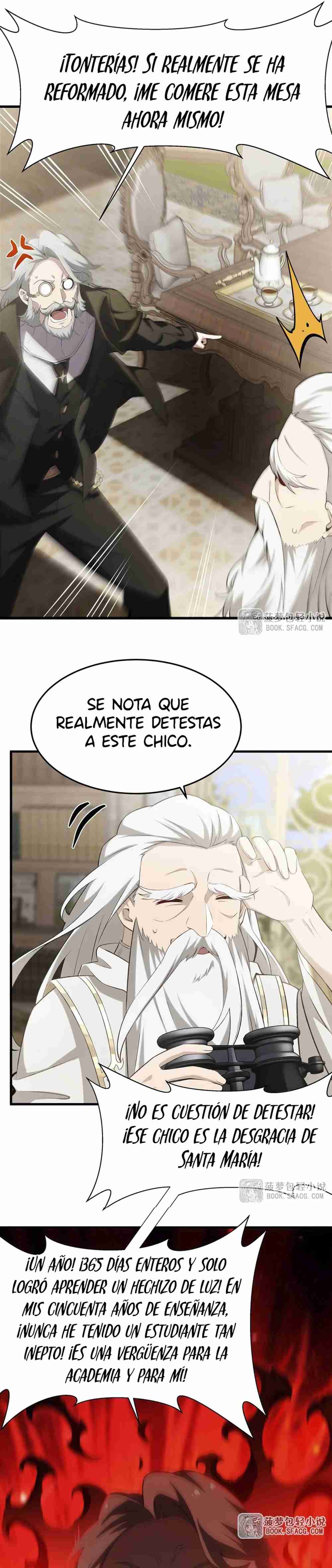 El villano rubio de la novela de la protagonista quiere ser feliz Capitulo 42 página 5