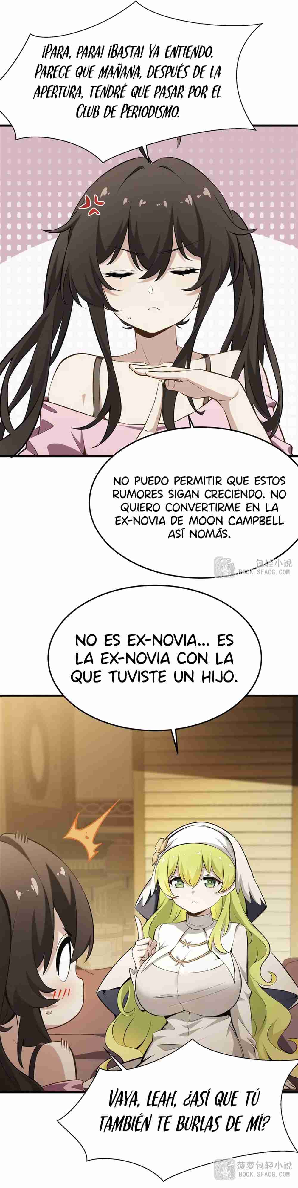 El villano rubio de la novela de la protagonista quiere ser feliz Capitulo 43 página 12