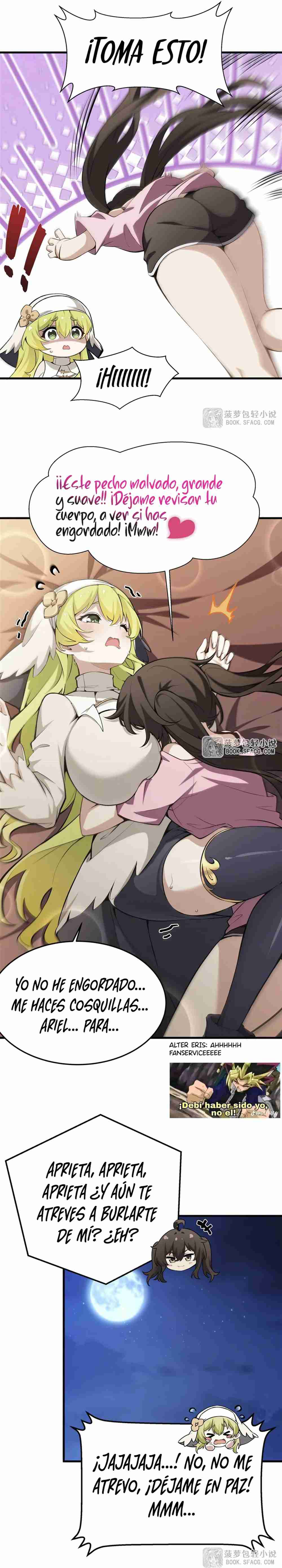 El villano rubio de la novela de la protagonista quiere ser feliz Capitulo 43 página 13
