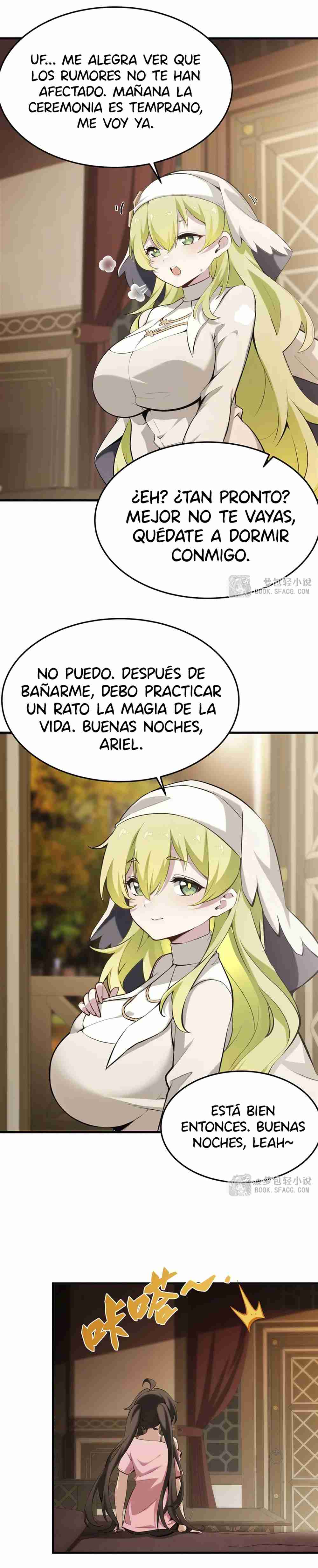 El villano rubio de la novela de la protagonista quiere ser feliz Capitulo 43 página 14