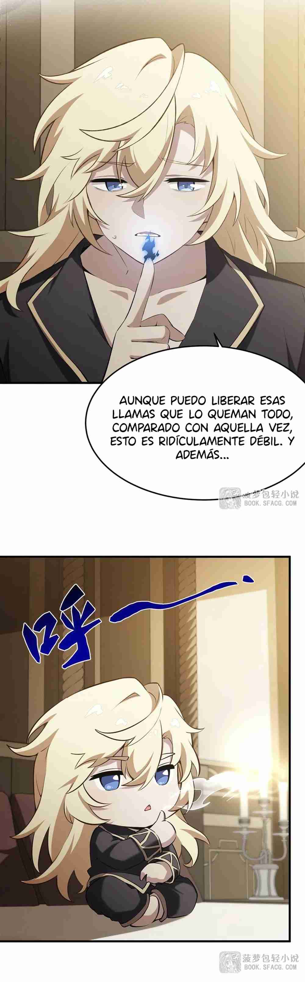 El villano rubio de la novela de la protagonista quiere ser feliz Capitulo 43 página 2