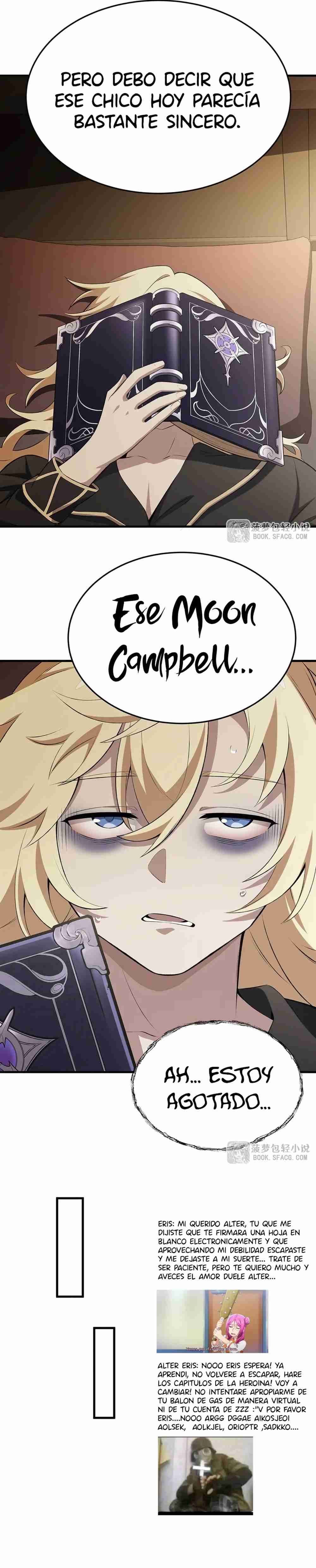 El villano rubio de la novela de la protagonista quiere ser feliz Capitulo 43 página 21