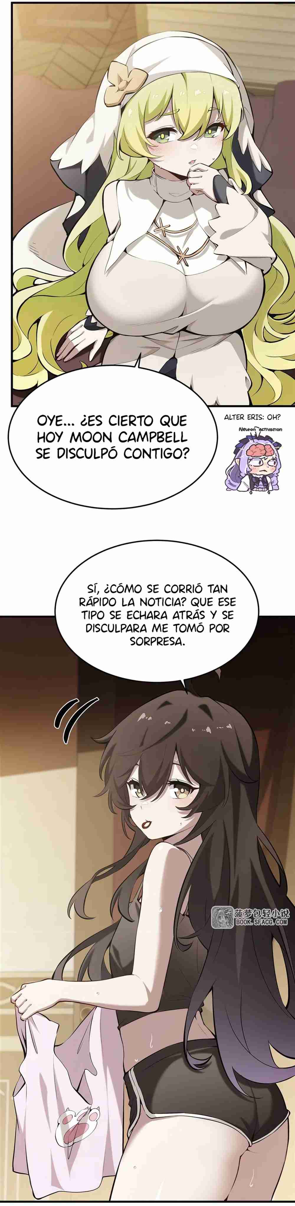 El villano rubio de la novela de la protagonista quiere ser feliz Capitulo 43 página 8