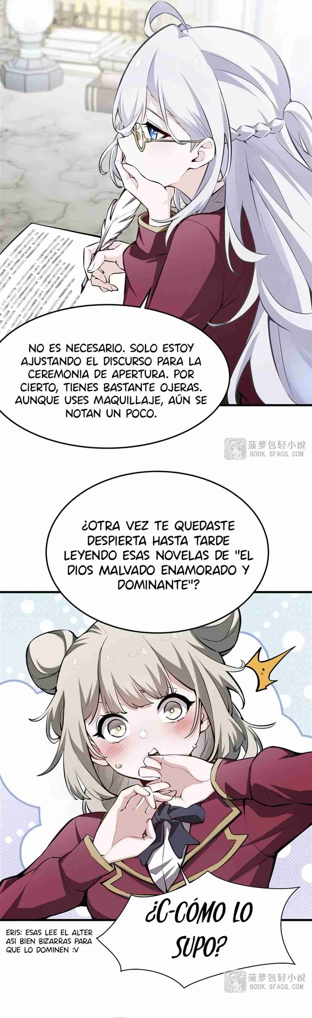 El villano rubio de la novela de la protagonista quiere ser feliz Capitulo 44 página 11