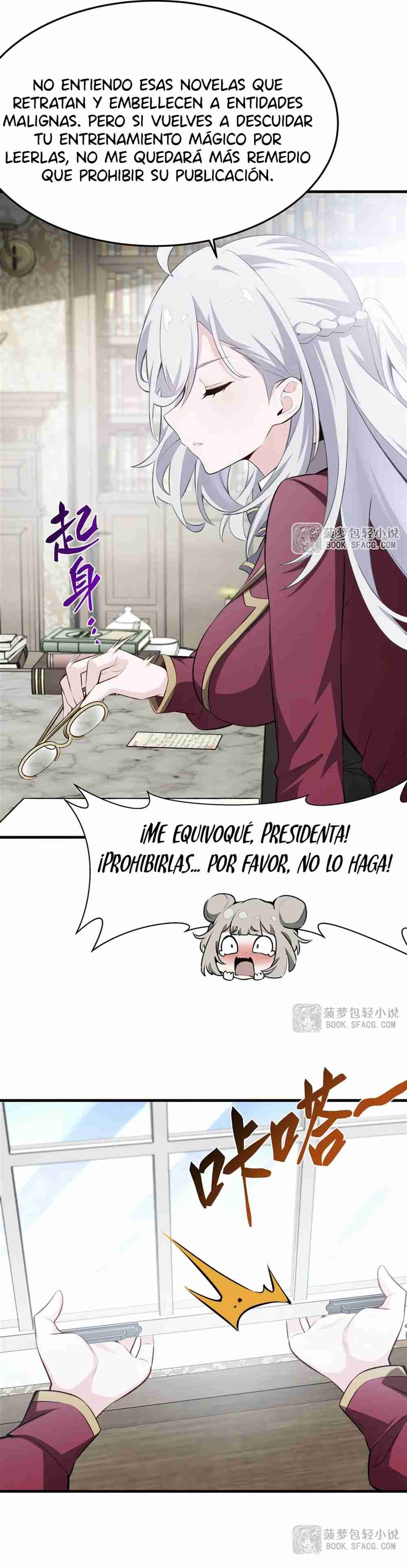 El villano rubio de la novela de la protagonista quiere ser feliz Capitulo 44 página 12