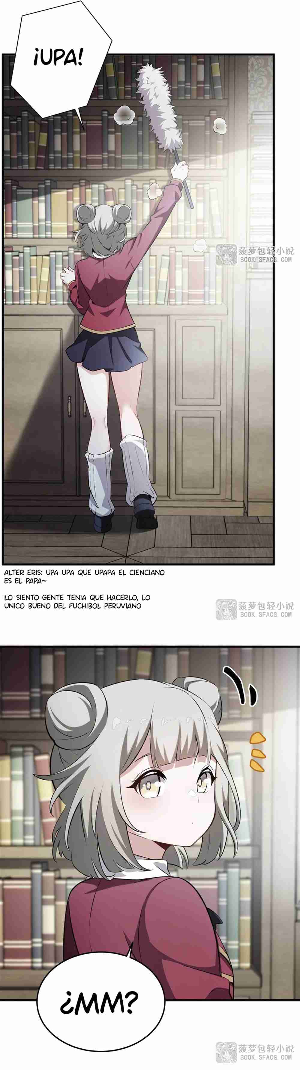 El villano rubio de la novela de la protagonista quiere ser feliz Capitulo 44 página 14