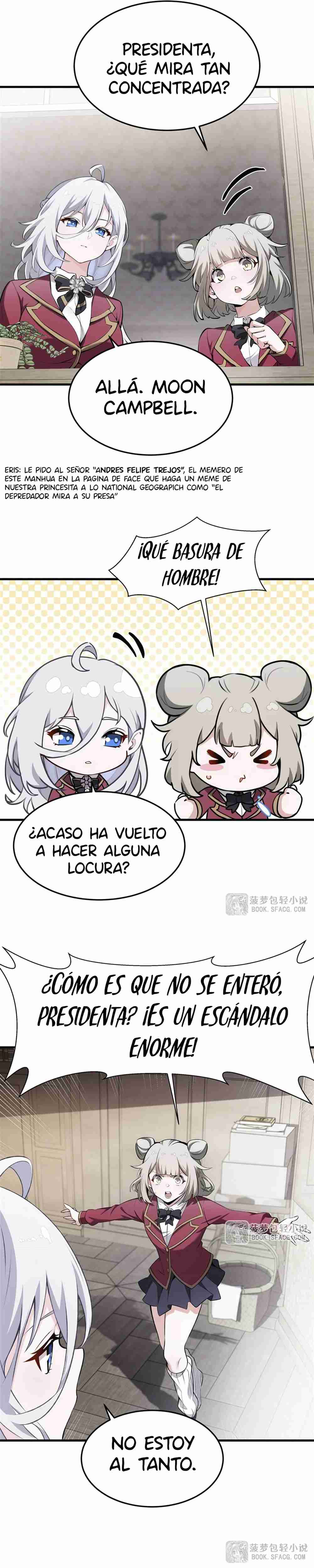 El villano rubio de la novela de la protagonista quiere ser feliz Capitulo 44 página 15