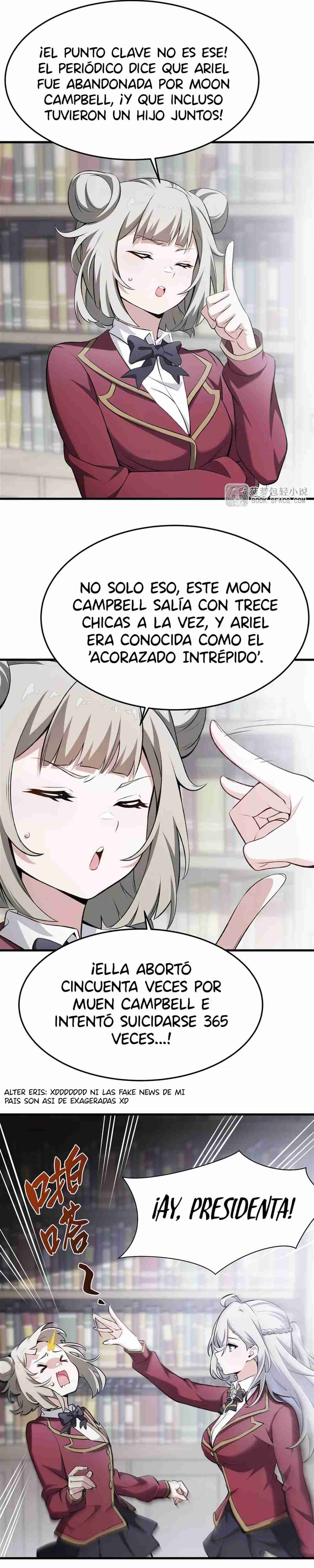 El villano rubio de la novela de la protagonista quiere ser feliz Capitulo 44 página 17