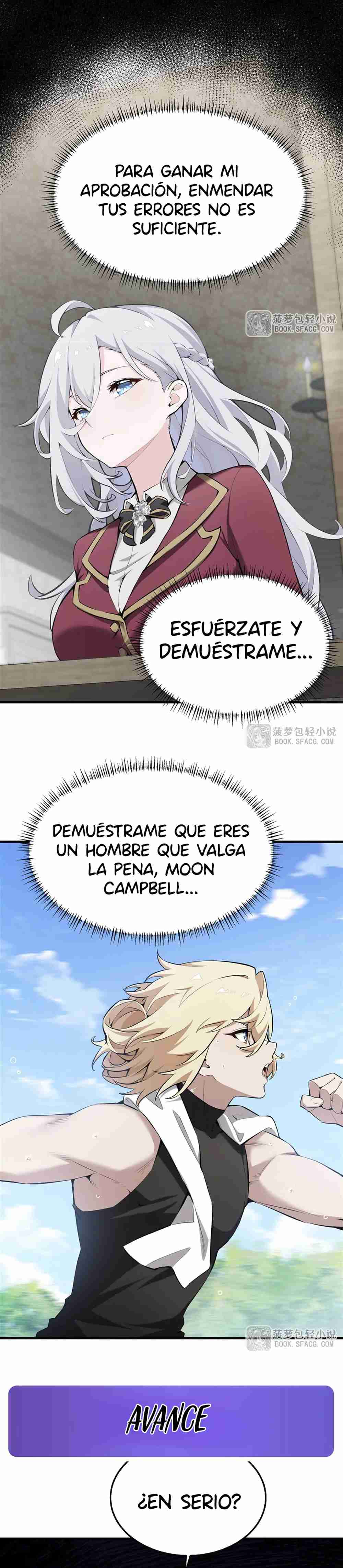 El villano rubio de la novela de la protagonista quiere ser feliz Capitulo 44 página 21