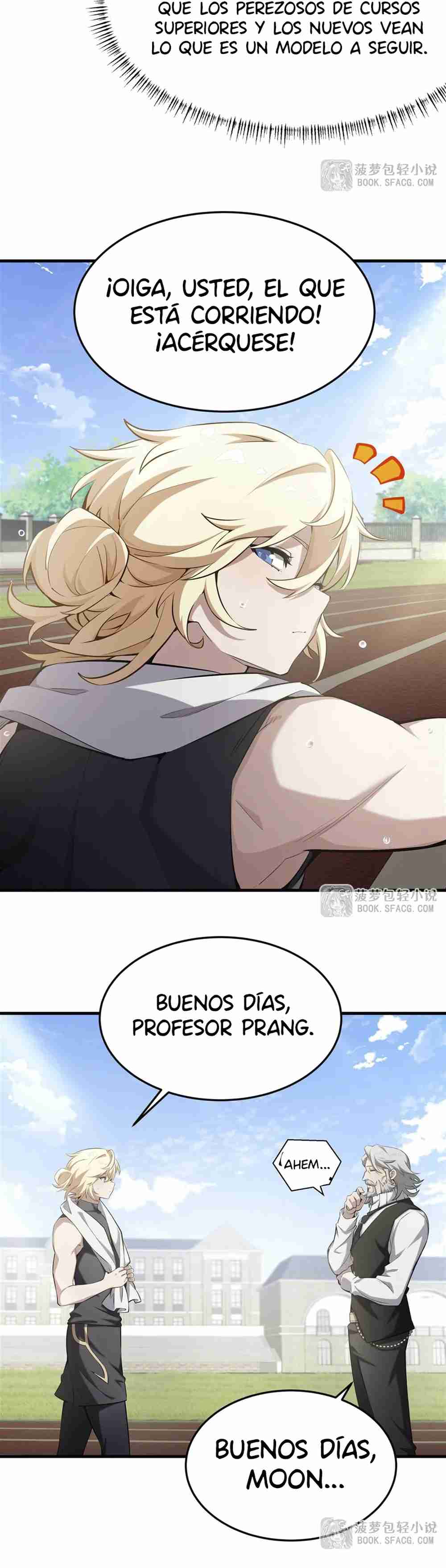 El villano rubio de la novela de la protagonista quiere ser feliz Capitulo 44 página 4