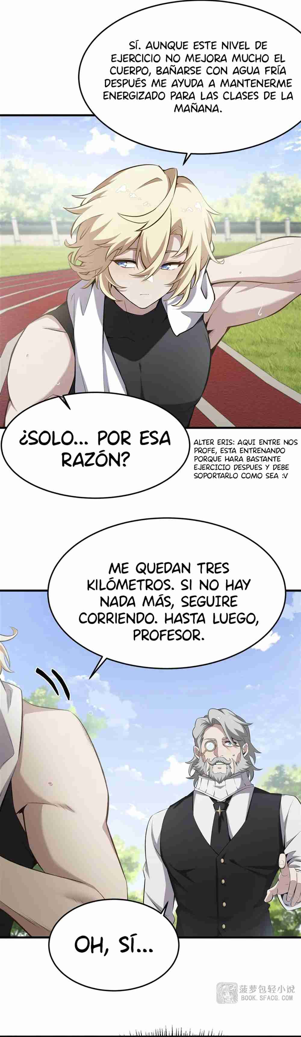 El villano rubio de la novela de la protagonista quiere ser feliz Capitulo 44 página 6