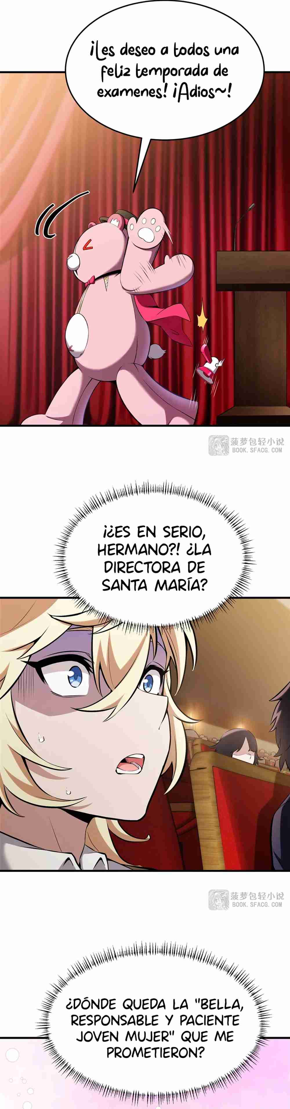 El villano rubio de la novela de la protagonista quiere ser feliz Capitulo 45 página 15