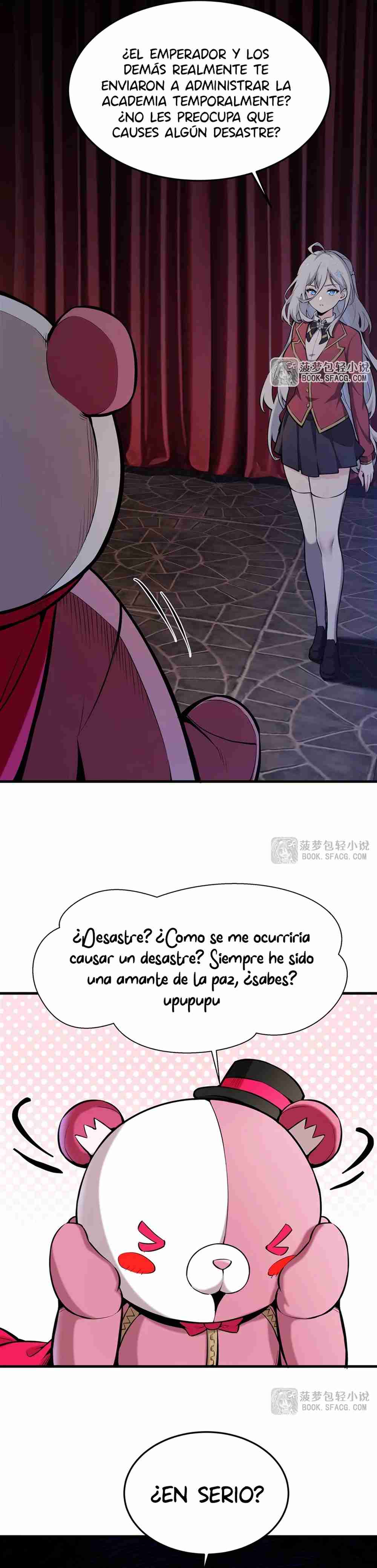 El villano rubio de la novela de la protagonista quiere ser feliz Capitulo 45 página 17